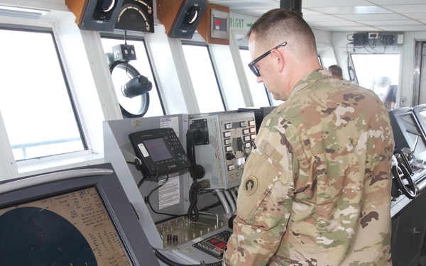 U.S. Army Logistics Support Vessel MG Charles P. Gross (LSV 5)  Drills
