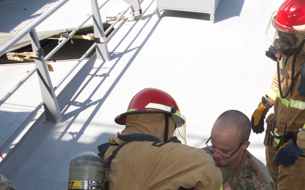 U.S. Army Logistics Support Vessel MG Charles P. Gross (LSV 5) Drills