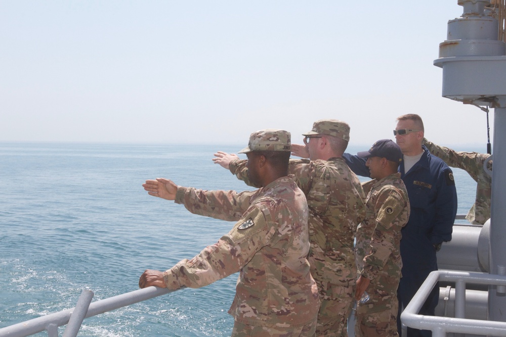 U.S. Army Logistics Support Vessel MG Charles P. Gross (LSV 5)  Drills