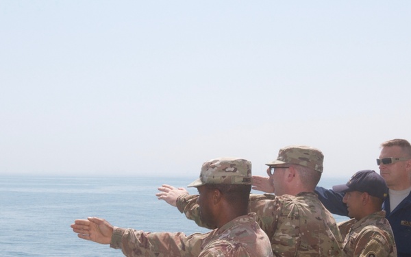 U.S. Army Logistics Support Vessel MG Charles P. Gross (LSV 5)  Drills