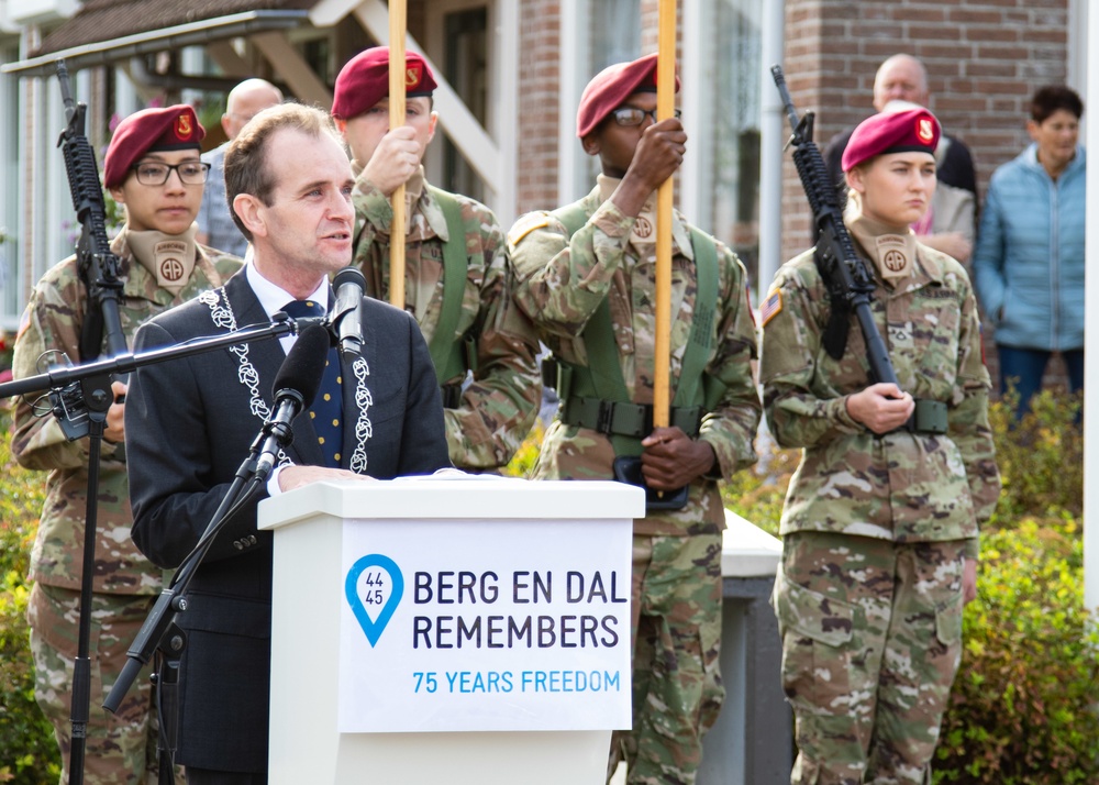 All Americans attend Market Garden 75th Anniversary Commemoration