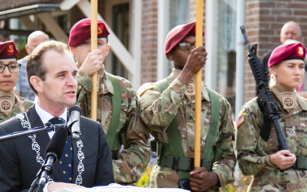 All Americans attend Market Garden 75th Anniversary Commemoration