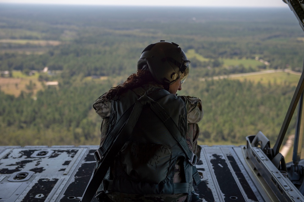 HC-130J Combat King II first all-female flight