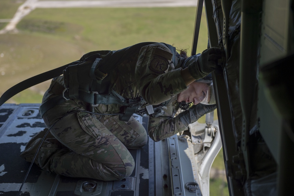 HC-130J Combat King II first all-female flight