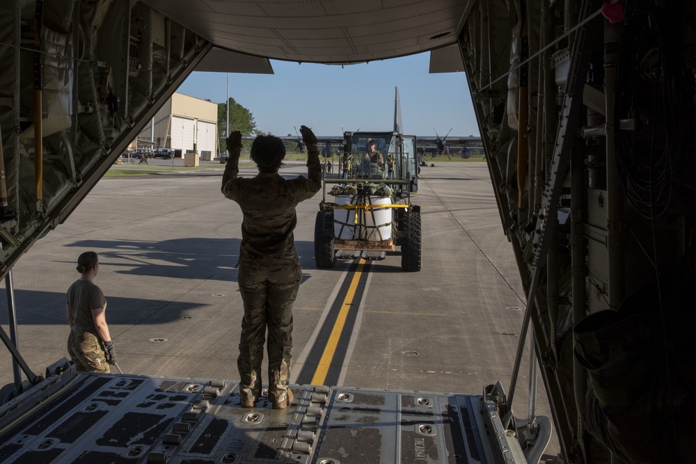 HC-130J Combat King II first all-female flight