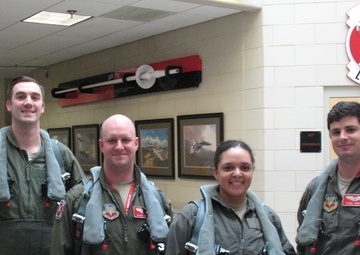 26th OWS Airmen experience the pilot’s perspective