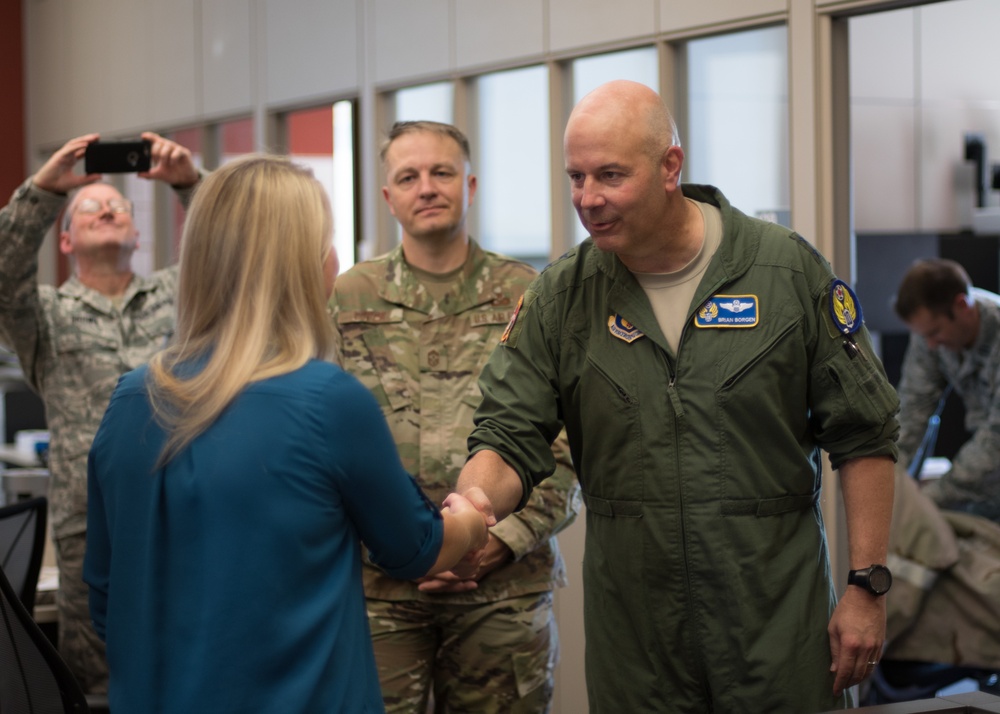 10th Air Force leadership visits 442d FW