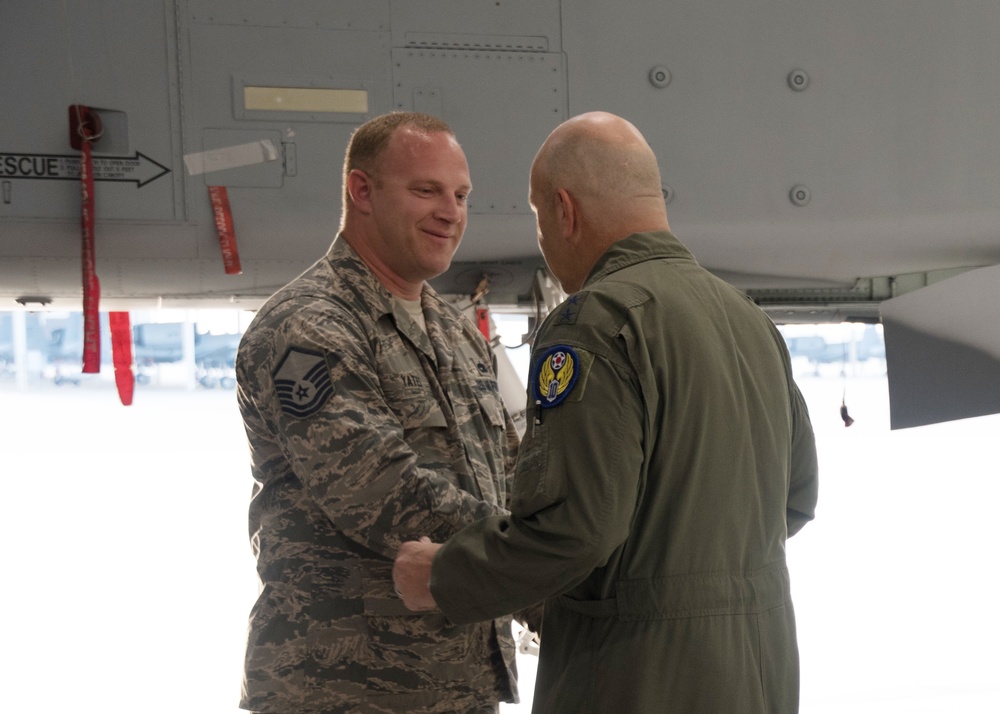 10th Air Force leadership visits 442d FW