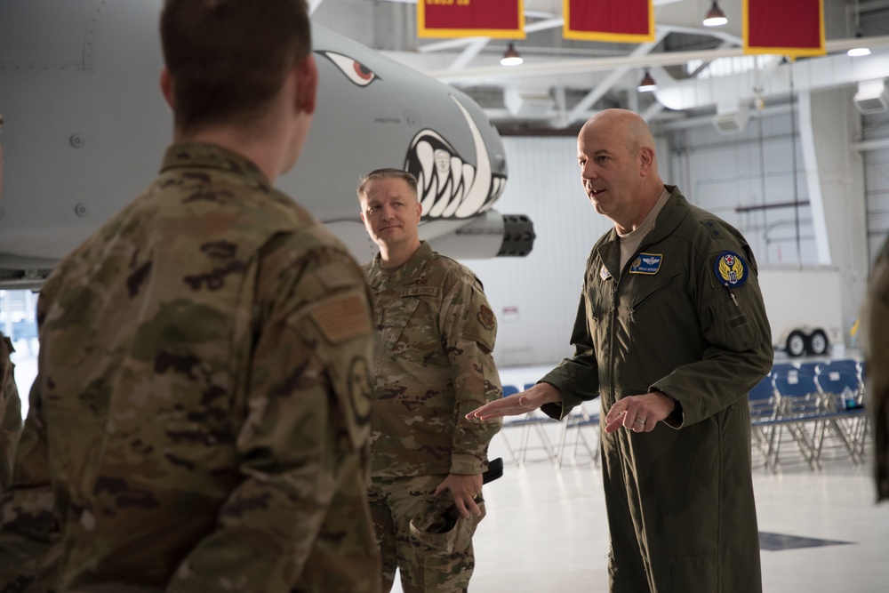 10th Air Force leadership visits 442d FW