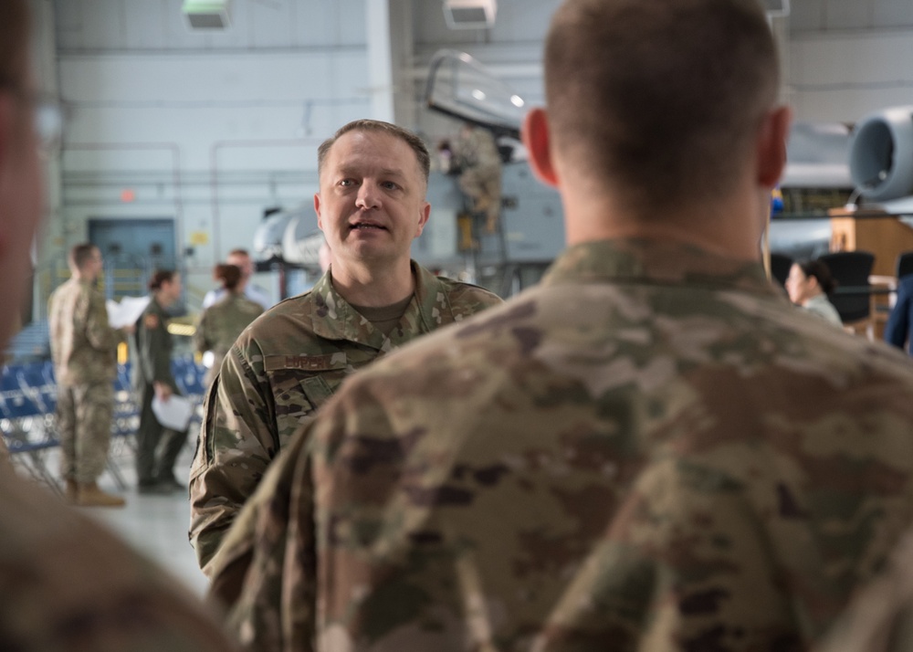 10th Air Force leadership visits 442d FW