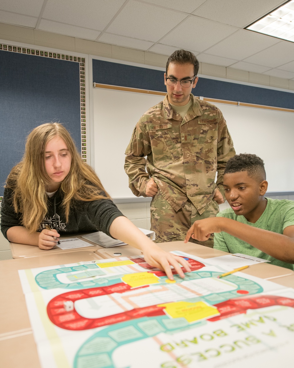 Team Dover Airmen help teach important life lessons
