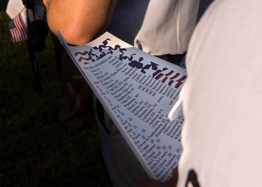 9/11 Reading of The Names: Honor those who have fallen