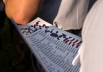 9/11 Reading of The Names: Honor those who have fallen