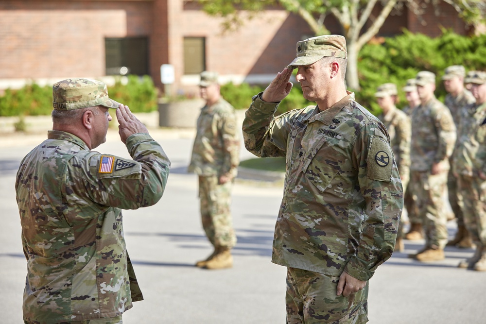 Lt. Col. Sean Connolly receives Meritorious Service Medal