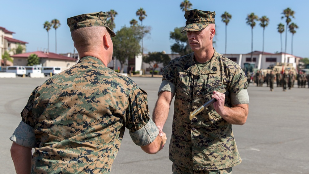 Sgt. Maj. Mendez Relief and Appointment