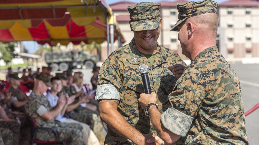 Sgt. Maj. Mendez Relief and Appointment