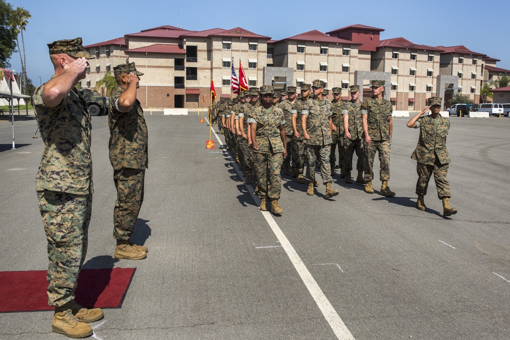 Sgt. Maj. Mendez Relief and Appointment