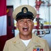 NMCB-3 Sailors Don Anchors