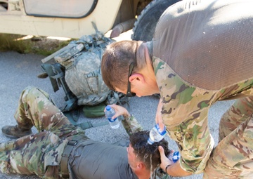Cooling off after a ruck