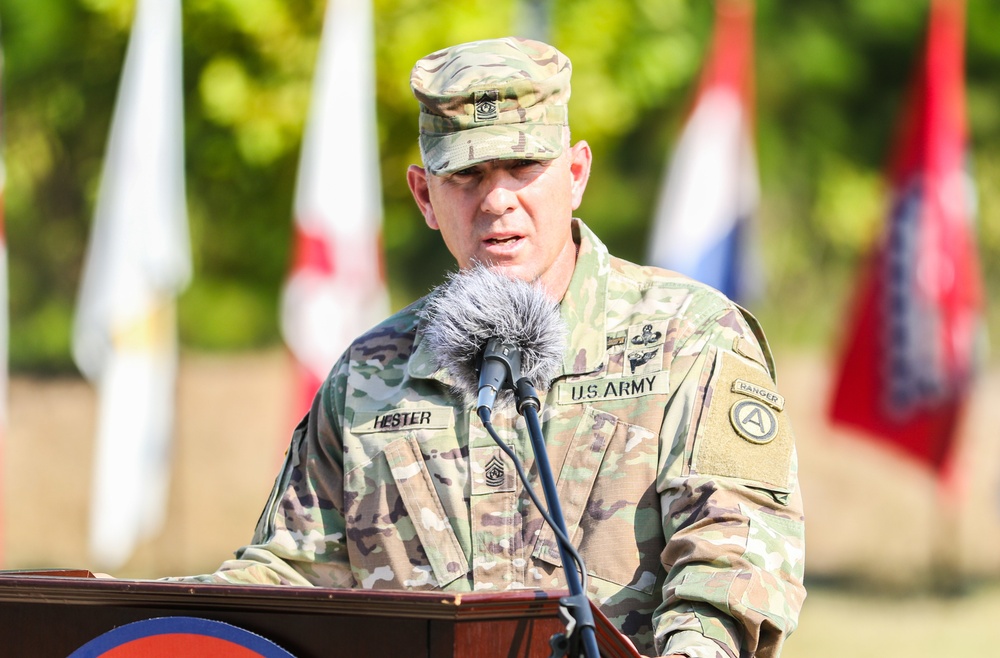 U.S. Army Central Welcomes New Command Sergeant Major