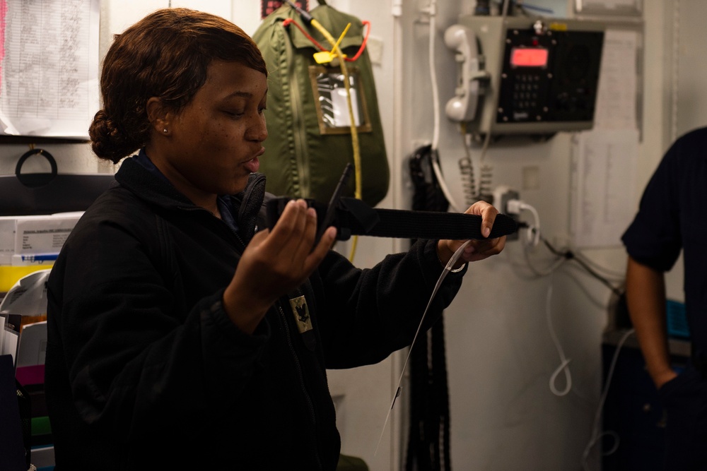 USS San Jacinto Conducts Medical Training