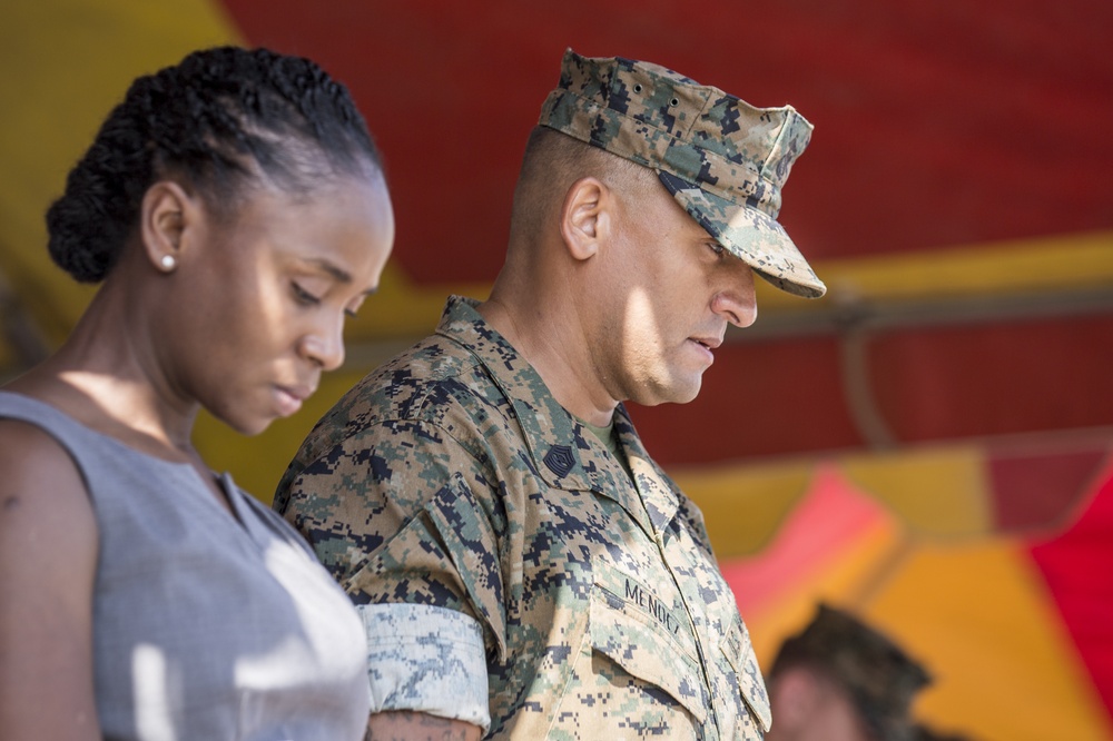 Sgt. Maj. Mendez Relief and Appointment