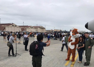 Mad Foxes Display the P-8A at Yokota Air Base