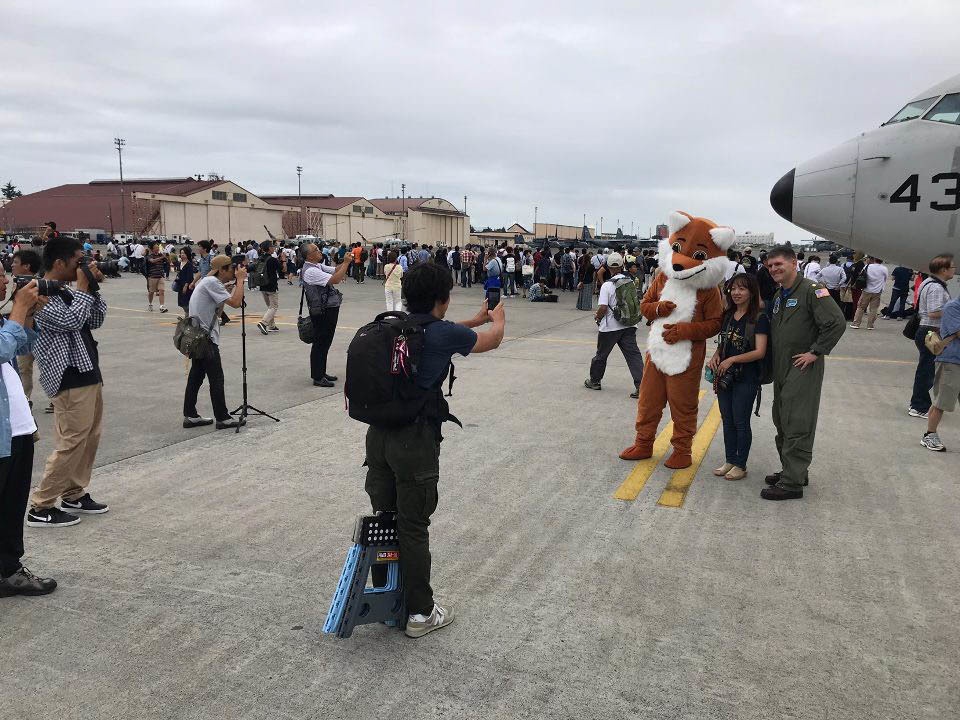 Mad Foxes Display the P-8A at Yokota Air Base