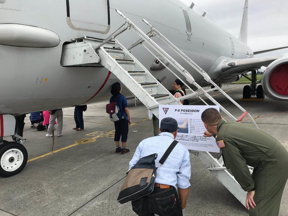 Mad Foxes Display the P-8A at Yokota Air Base