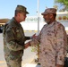 Lieutenant Gen. Terry Ferrell meets with Kuwait Land Forces Commander