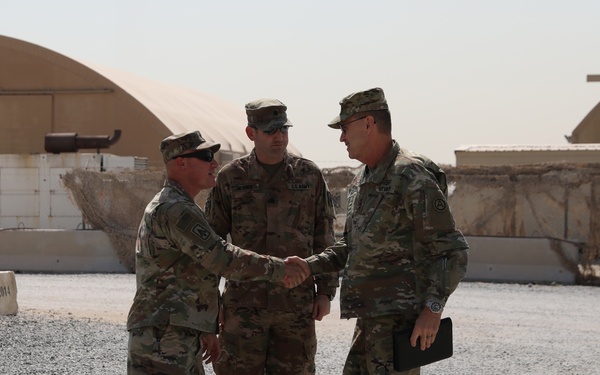 Third Army Commanding General Visits 1-7th ADA