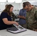Lieutenant Gen. Terry Ferrell Tours the Forensic Exploitation Laboratory on Camp Arifjan