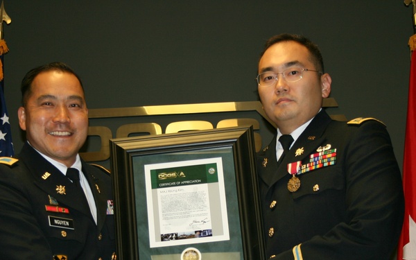 Promotion of Maj. Young Kim