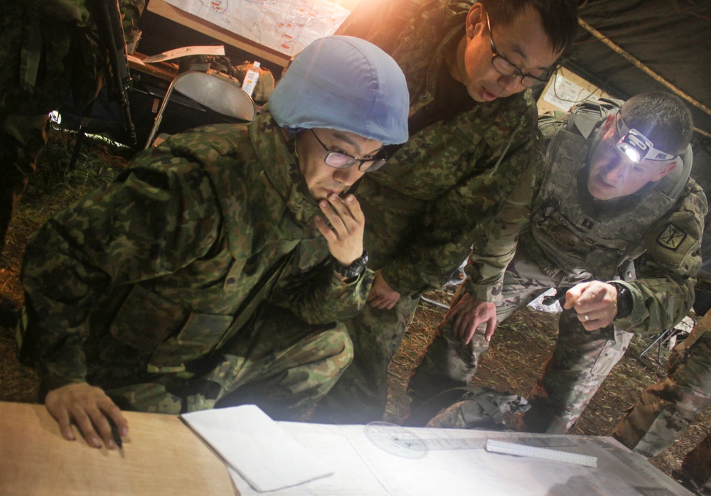Bilateral Planning of a Live Fire Exercise