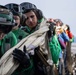 U.S. Sailors conduct a barricade drill