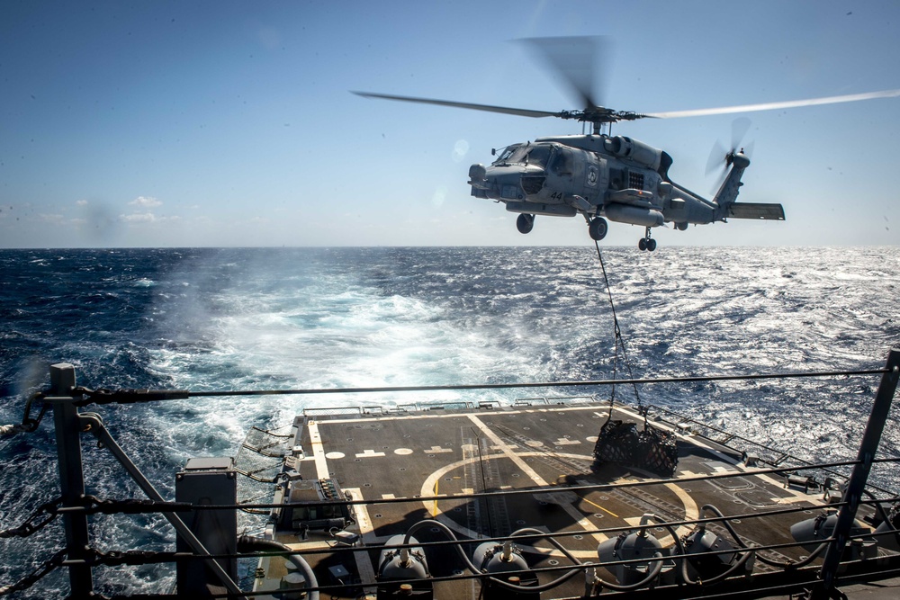 USS William P. Lawrence Replenishment-at-sea