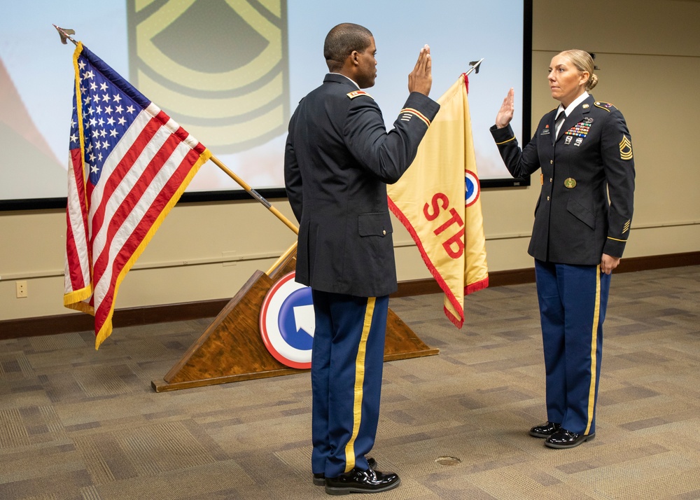 Master Sgt. Nicole M. Schmidt Re-enlistment Ceremony