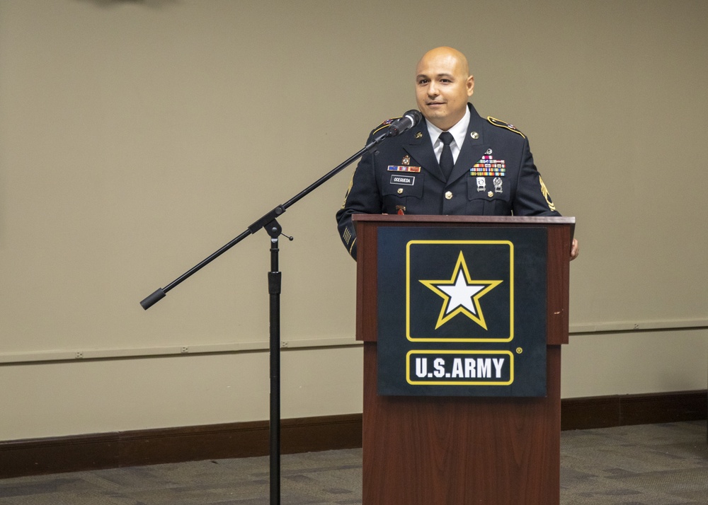 Master Sgt. Promotion Ceremony