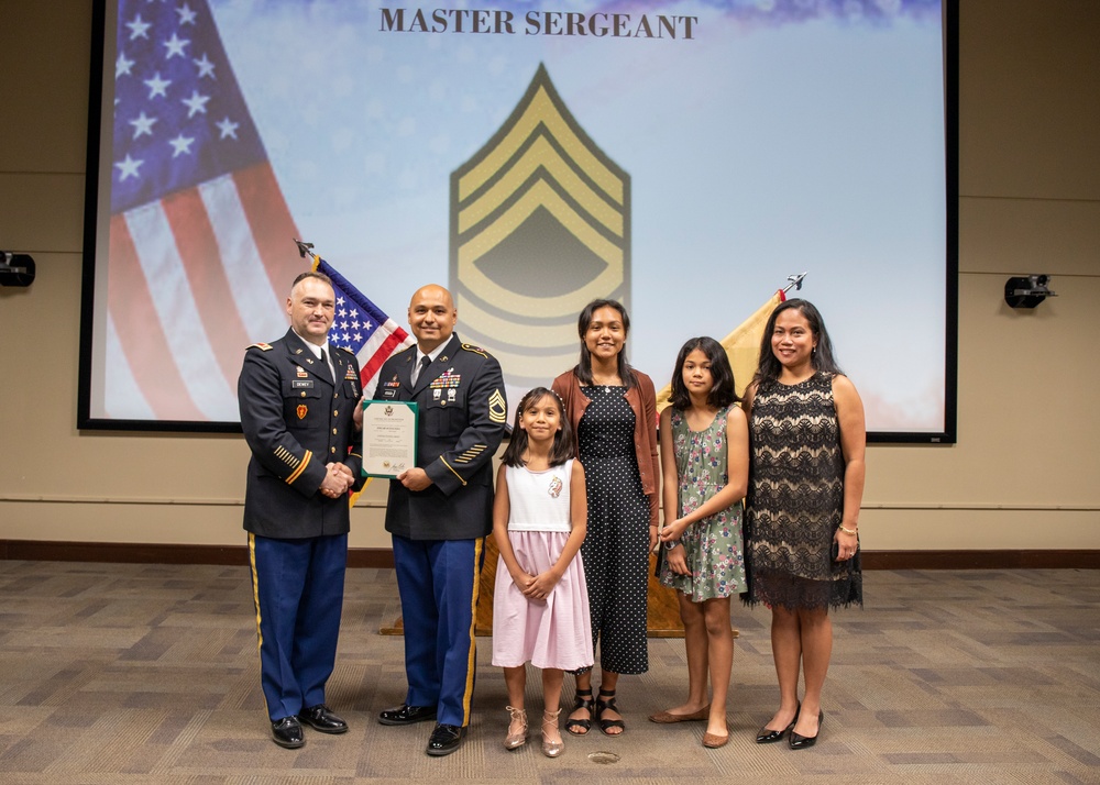 Master Sgt. Promotion Ceremony