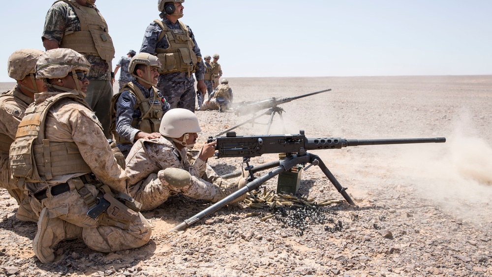 Live-fire exercise in Wadi Shadiya