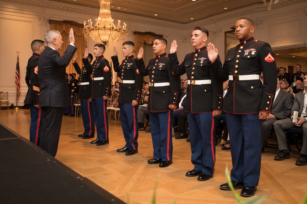 1st Marine Division Reenlistment