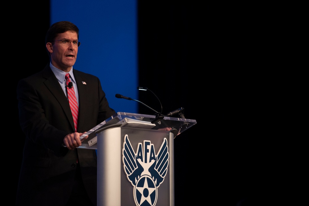 Secretary Esper Delivers Remarks at Air Force Association Conference