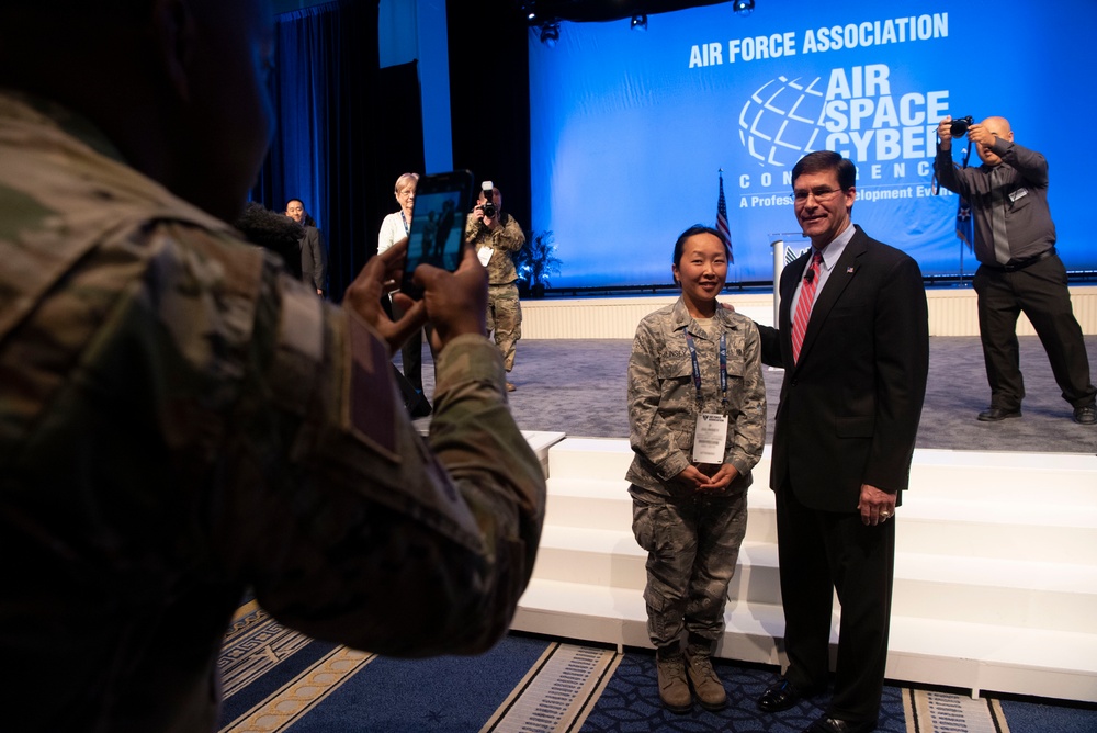 Secretary Esper Delivers Remarks at Air Force Association Conference
