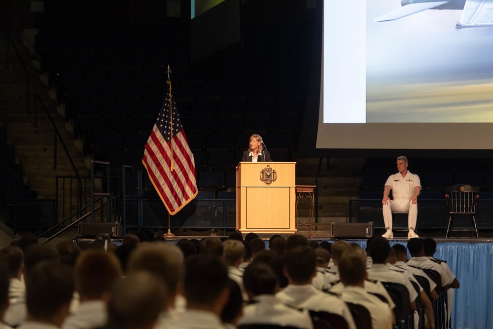 U.S. Naval Academy Forrestal Lecture: Leanne Caret