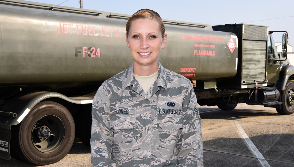 Airman 1st Class Amanda Flores profile portrait