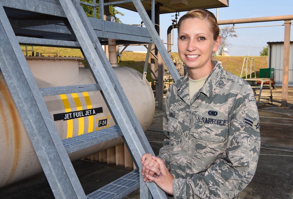 Airman 1st Class Amanda Flores profile portrait