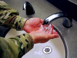 Support the mission — wash your hands
