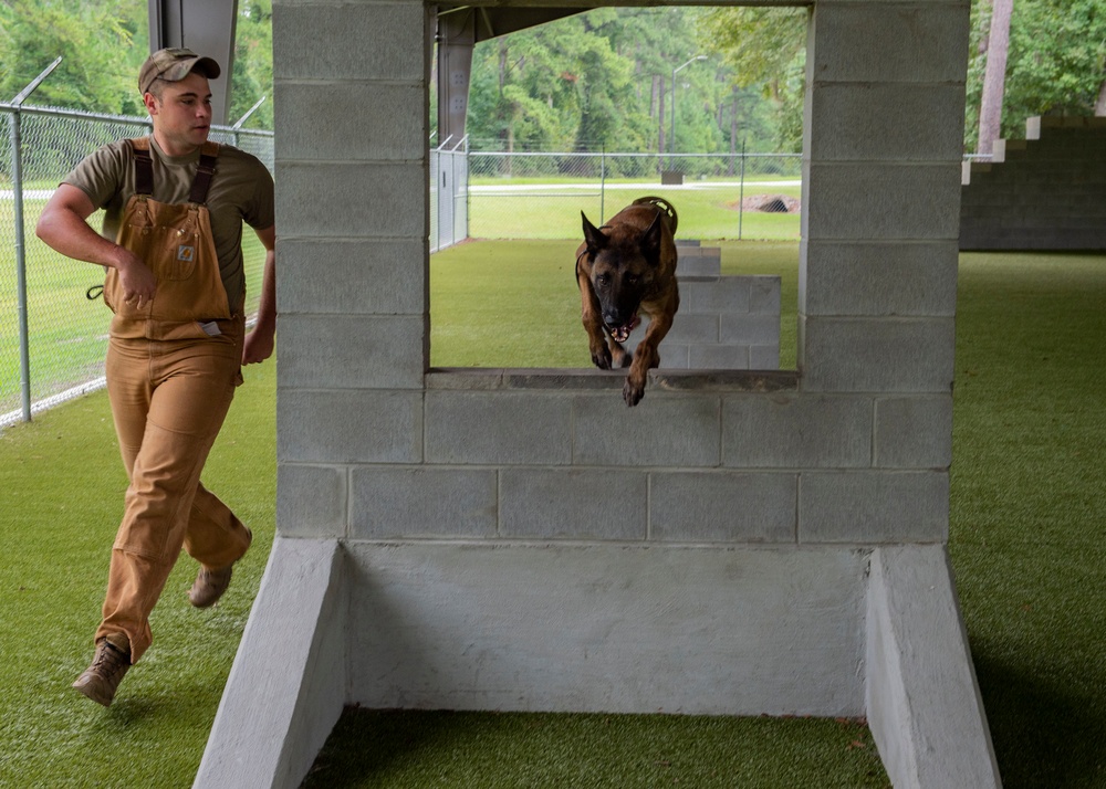 K-9 handler achieves dream, expands MWD knowledge