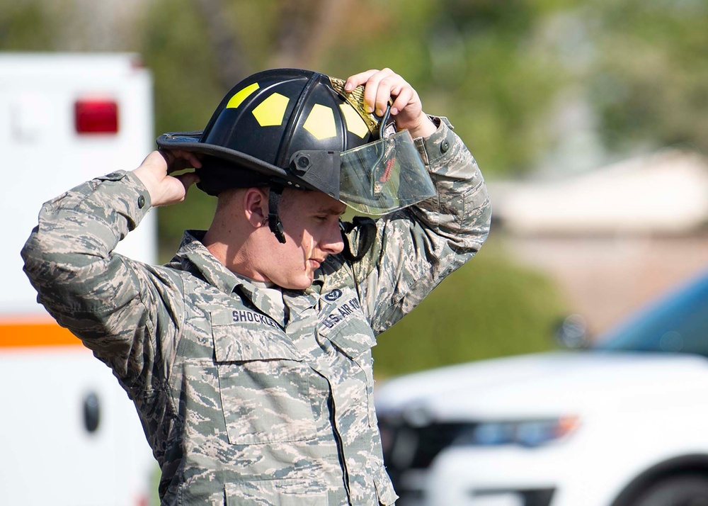 9/11 Commemoration Ceremony at Nellis AFB