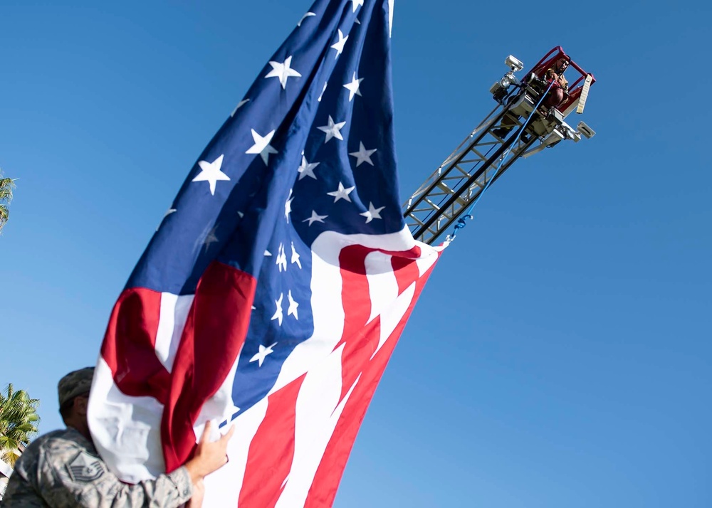 9/11 Commemoration Ceremony at Nellis AFB